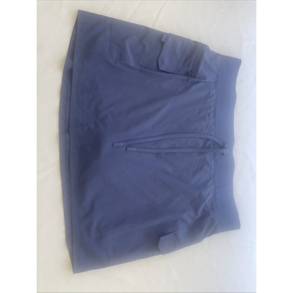 NEW Gerry Womens Size XXL Blue Breezy Cargo Shorts Skirt Blue Stretch Skort